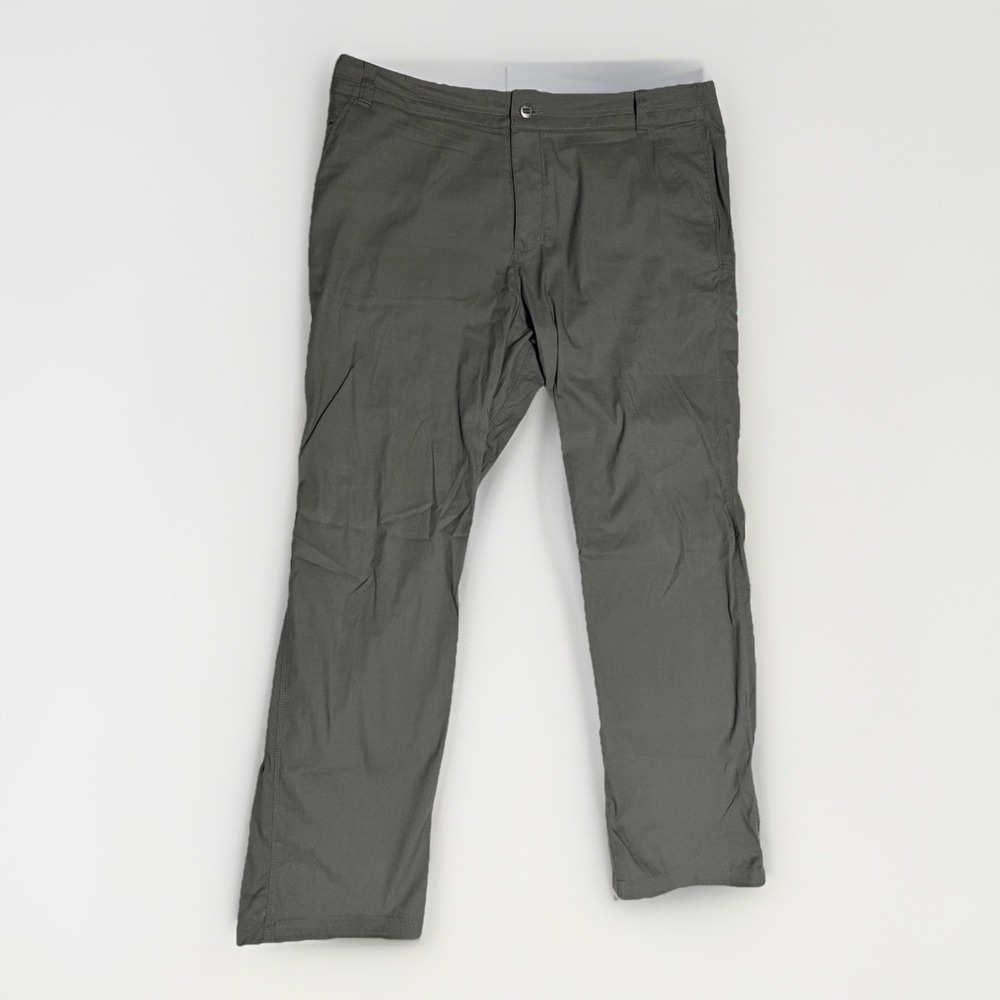 Kuhl Resistor Lite Chino Pants‎ Men 40x32 Gray Green UPF 50 Stretch